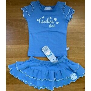 UNC blue carolina girl outfit 6 m